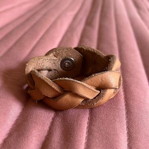 Leather cuff!